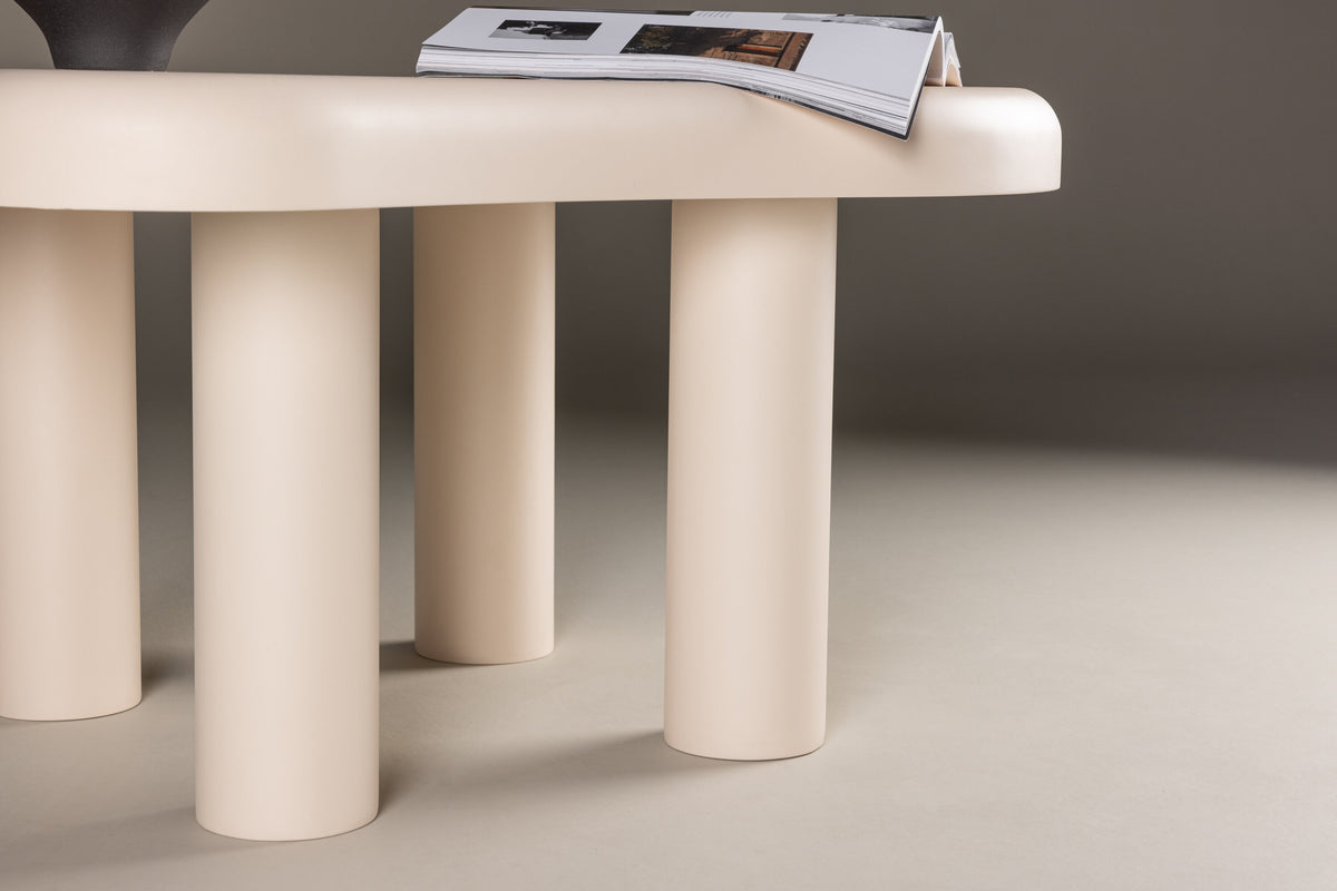Strömstad sofabord - 100 × 71 cm - hvid - billede 14