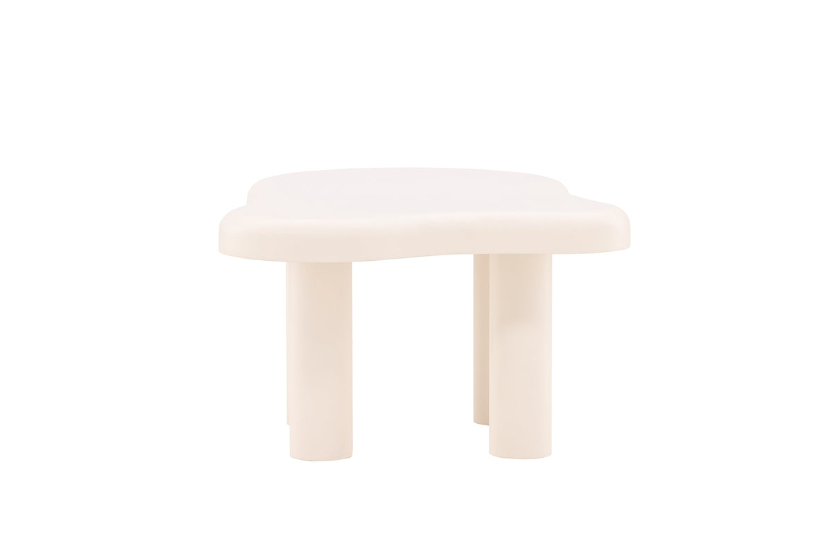 Strömstad sofabord - 100 × 71 cm - hvid - billede 4