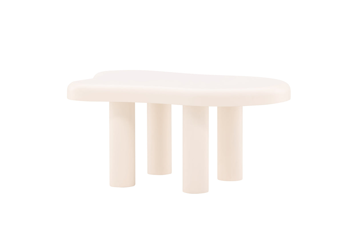 Strömstad sofabord - 100 × 71 cm - hvid - billede 8
