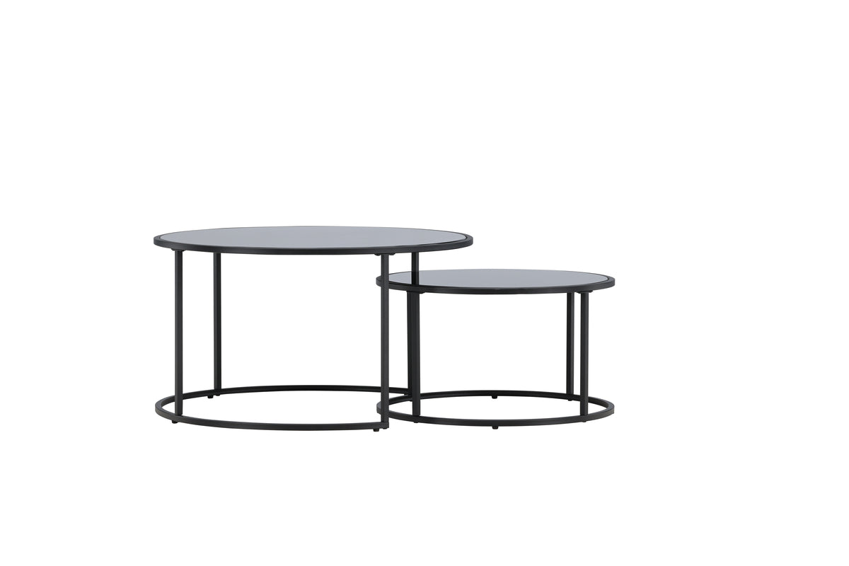 Twin Sofabord ø79 Sort