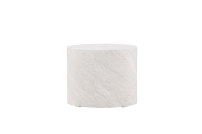 York sofabord - Ø50 cm - grå - billede 1