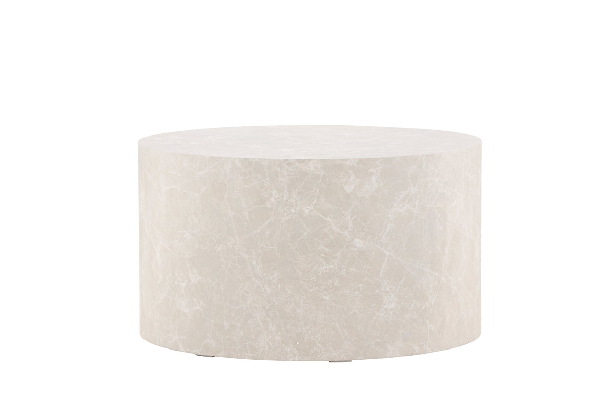 York sofabord - Ø80 cm - beige - billede 10