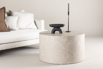 York sofabord - Ø80 cm - beige - billede 13