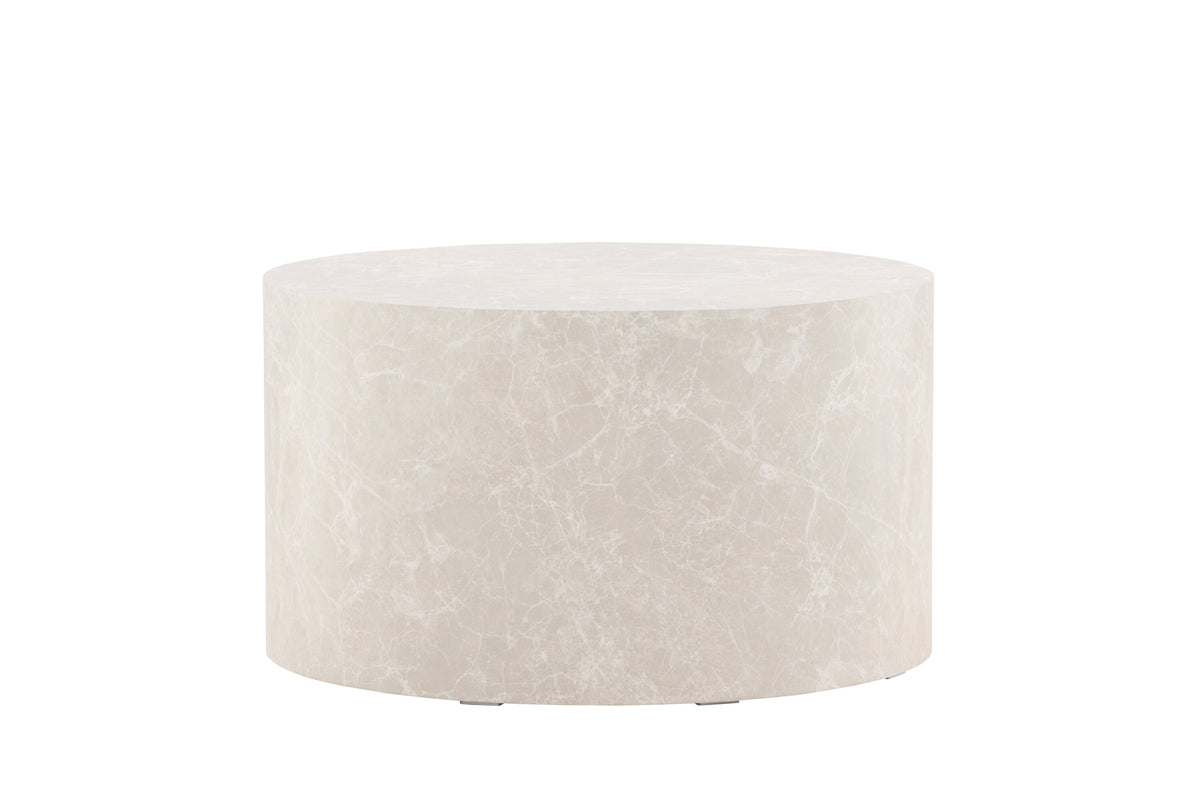 York sofabord - Ø80 cm - beige - billede 2