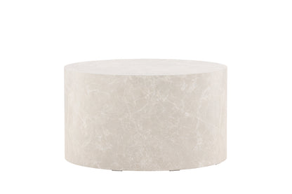 York sofabord - Ø80 cm - beige - billede 2