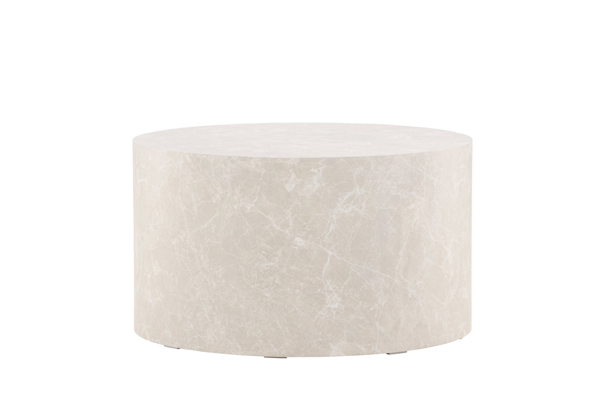 York sofabord - Ø80 cm - beige - billede 3
