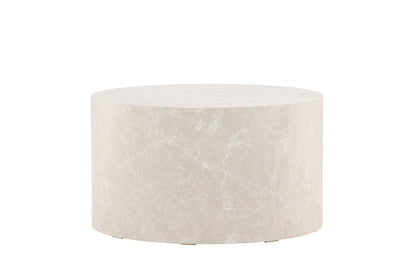 York sofabord - Ø80 cm - beige - billede 3