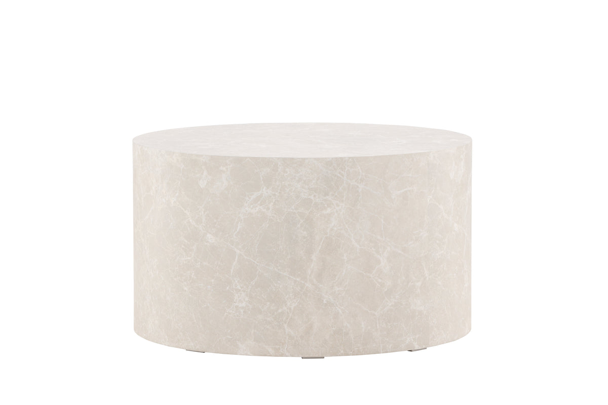 York sofabord - Ø80 cm - beige - billede 4