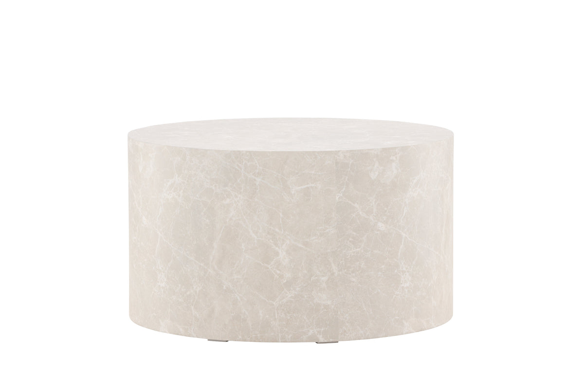 York sofabord - Ø80 cm - beige - billede 5