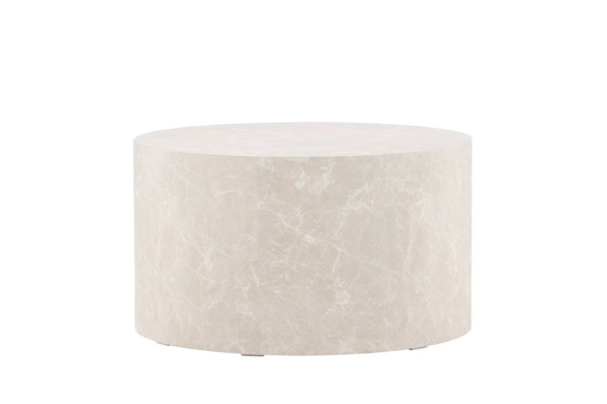York sofabord - Ø80 cm - beige - billede 6