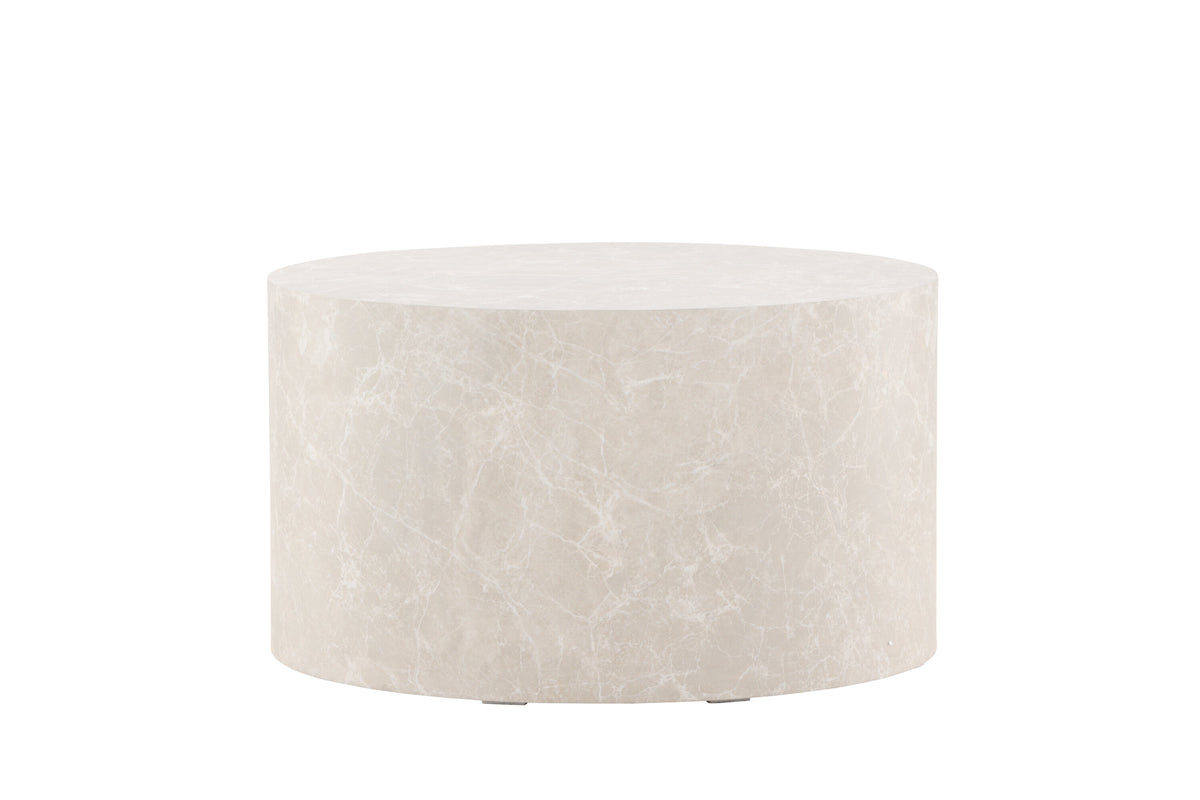 York sofabord - Ø80 cm - beige - billede 8