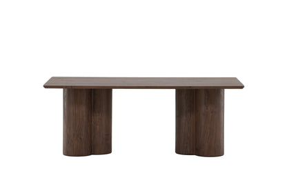 Olivia sofabord - 120 × 60 cm - mokka - billede 1