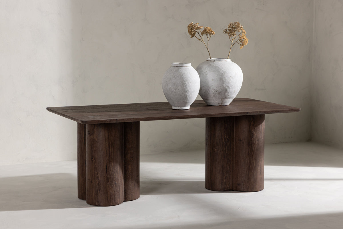 Olivia sofabord - 120 × 60 cm - mokka - billede 13