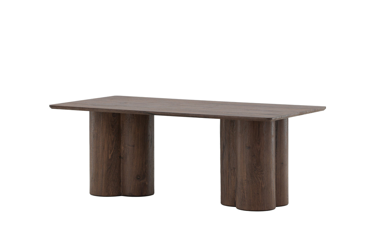 Olivia sofabord - 120 × 60 cm - mokka - billede 8