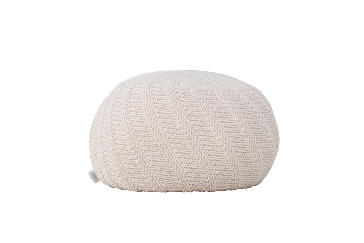 Ted puf - knækket hvid, beige - billede 10