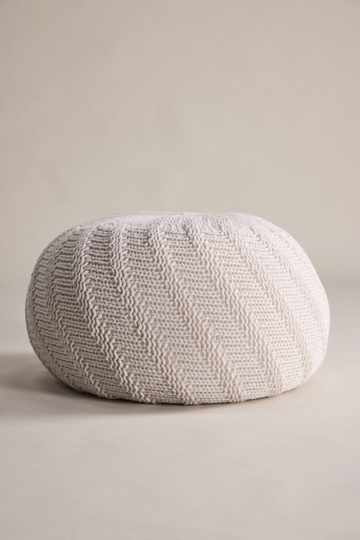 Ted puf - knækket hvid, beige - billede 17