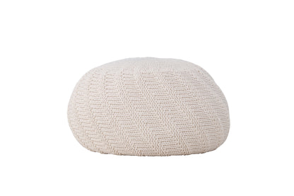 Ted puf - knækket hvid, beige - billede 3