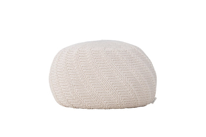 Ted puf - knækket hvid, beige - billede 4
