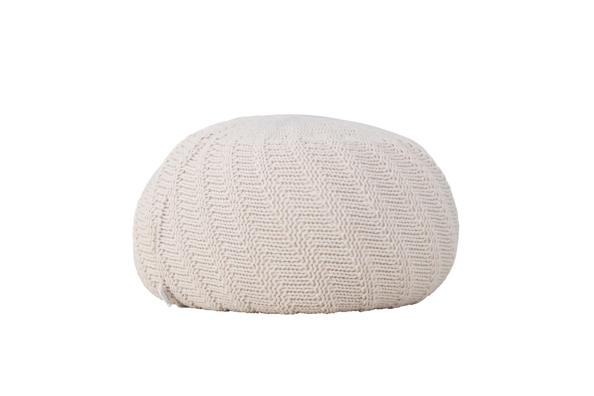 Ted puf - knækket hvid, beige - billede 9