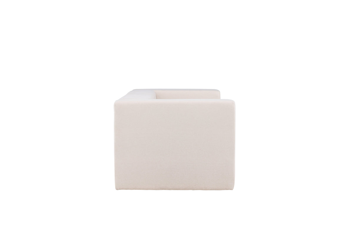 Lumi 3-personers sofa - sort, hvid - billede 10