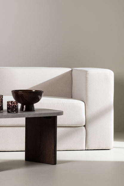 Lumi 3-personers sofa - sort, hvid - billede 19
