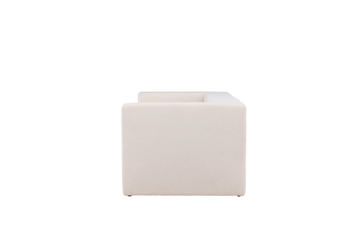 Lumi 3-personers sofa - sort, hvid - billede 4