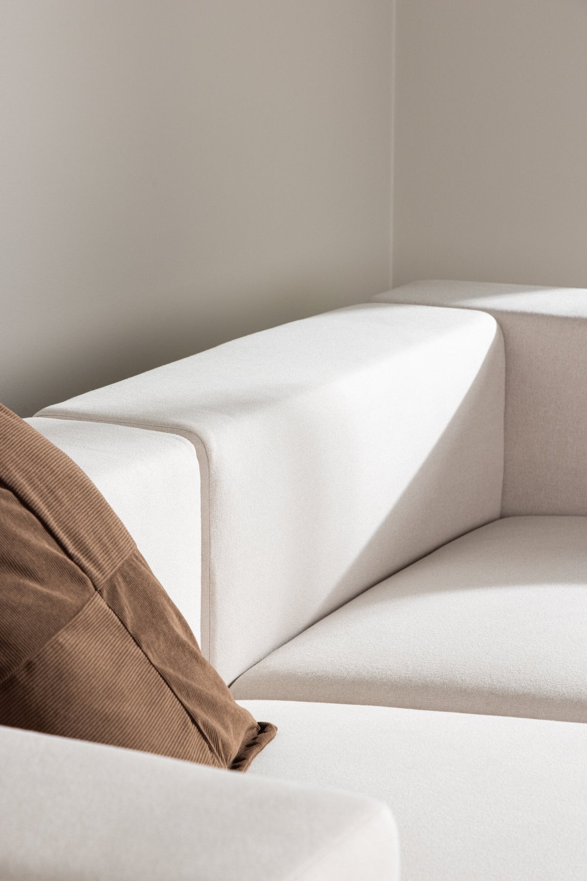 Lumi 3-personers sofa - sort, hvid - billede 21