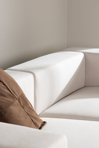 Lumi 3-personers sofa - sort, hvid - billede 21