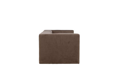 Lumi 3-personers sofa - sort, brun - billede 10