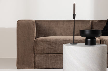 Lumi 3-personers sofa - sort, brun - billede 14