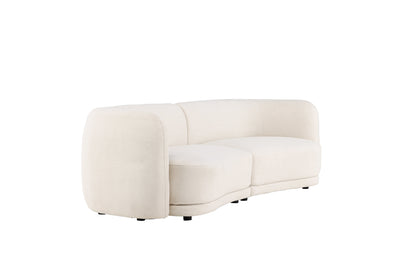 Cielo 3-personers sofa - sort, hvid - billede 11