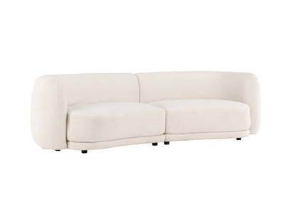 Cielo 3-personers sofa - sort, hvid - billede 12