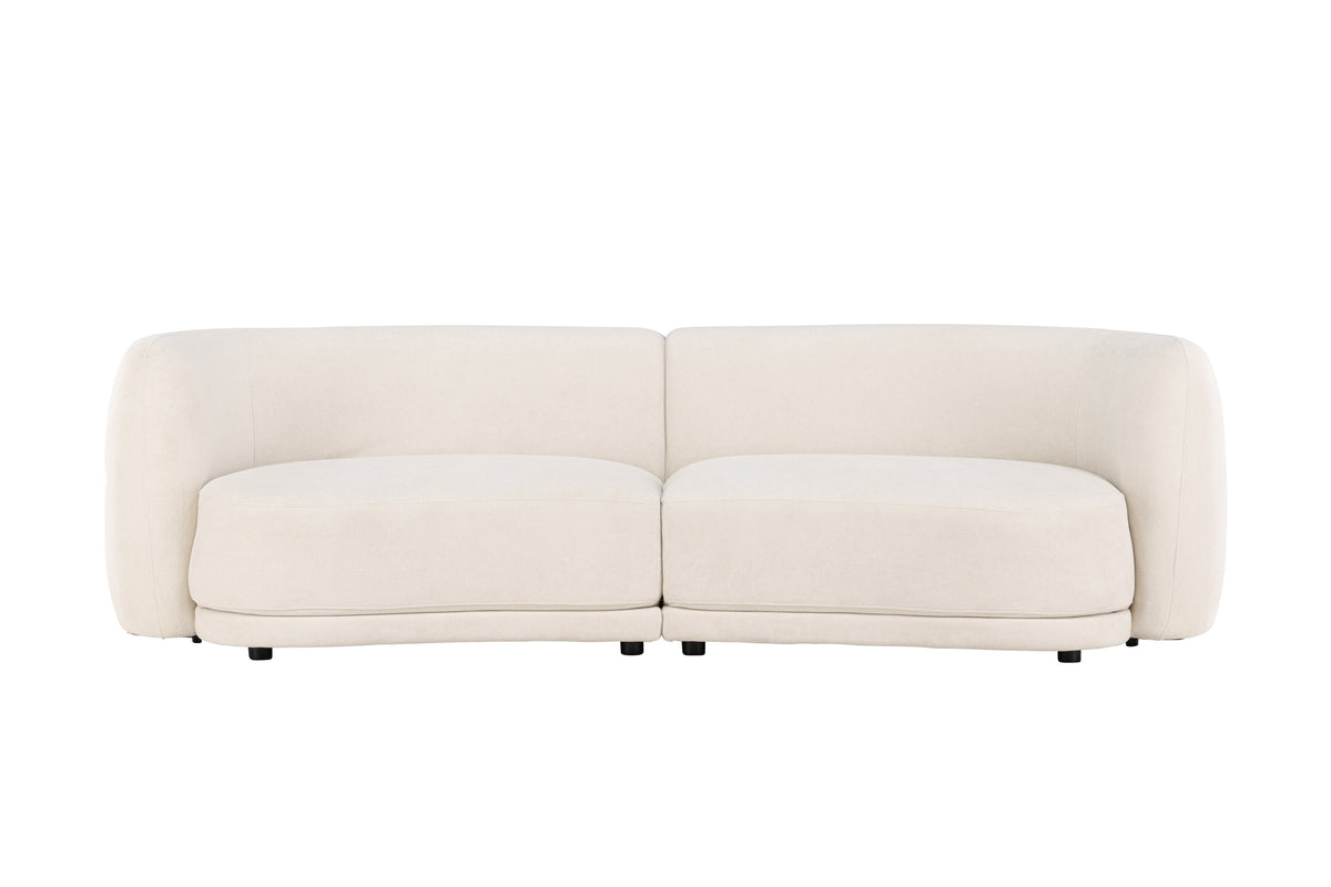Cielo 3-personers sofa - sort, hvid - billede 1