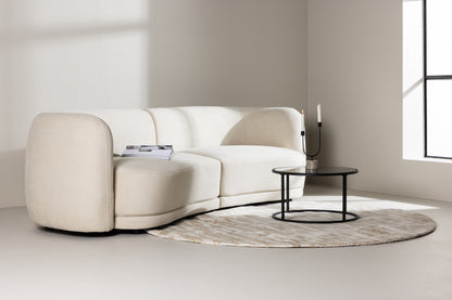 Cielo 3-personers sofa - sort, hvid - billede 13