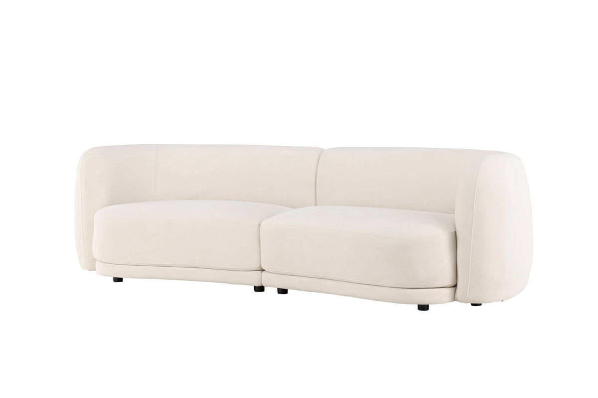 Cielo 3-personers sofa - sort, hvid - billede 2