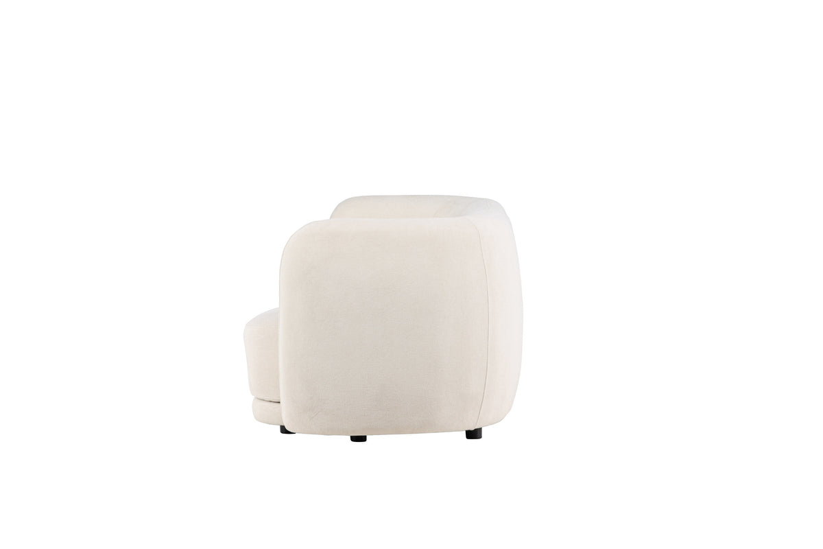 Cielo 3-personers sofa - sort, hvid - billede 4