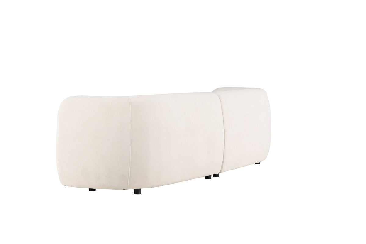 Cielo 3-personers sofa - sort, hvid - billede 5