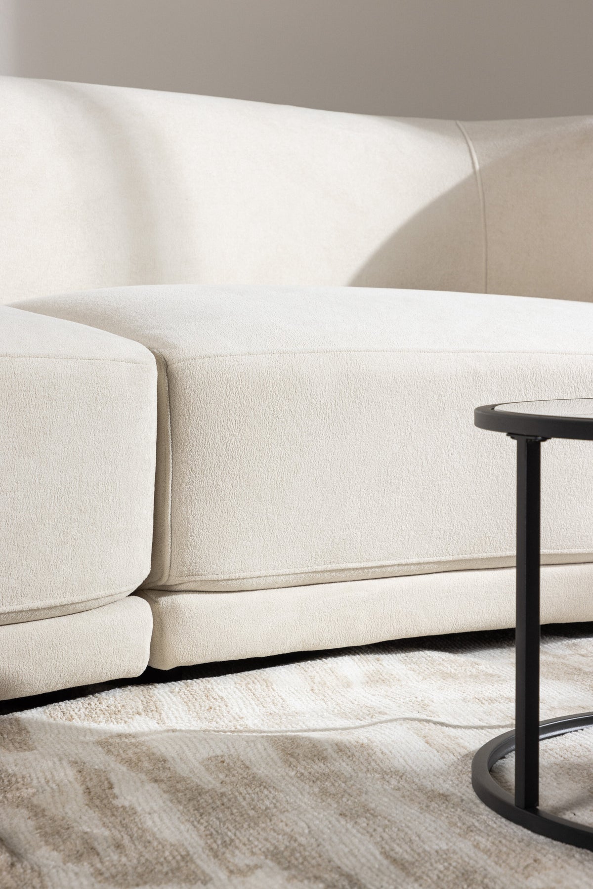 Cielo 3-personers sofa - sort, hvid - billede 20