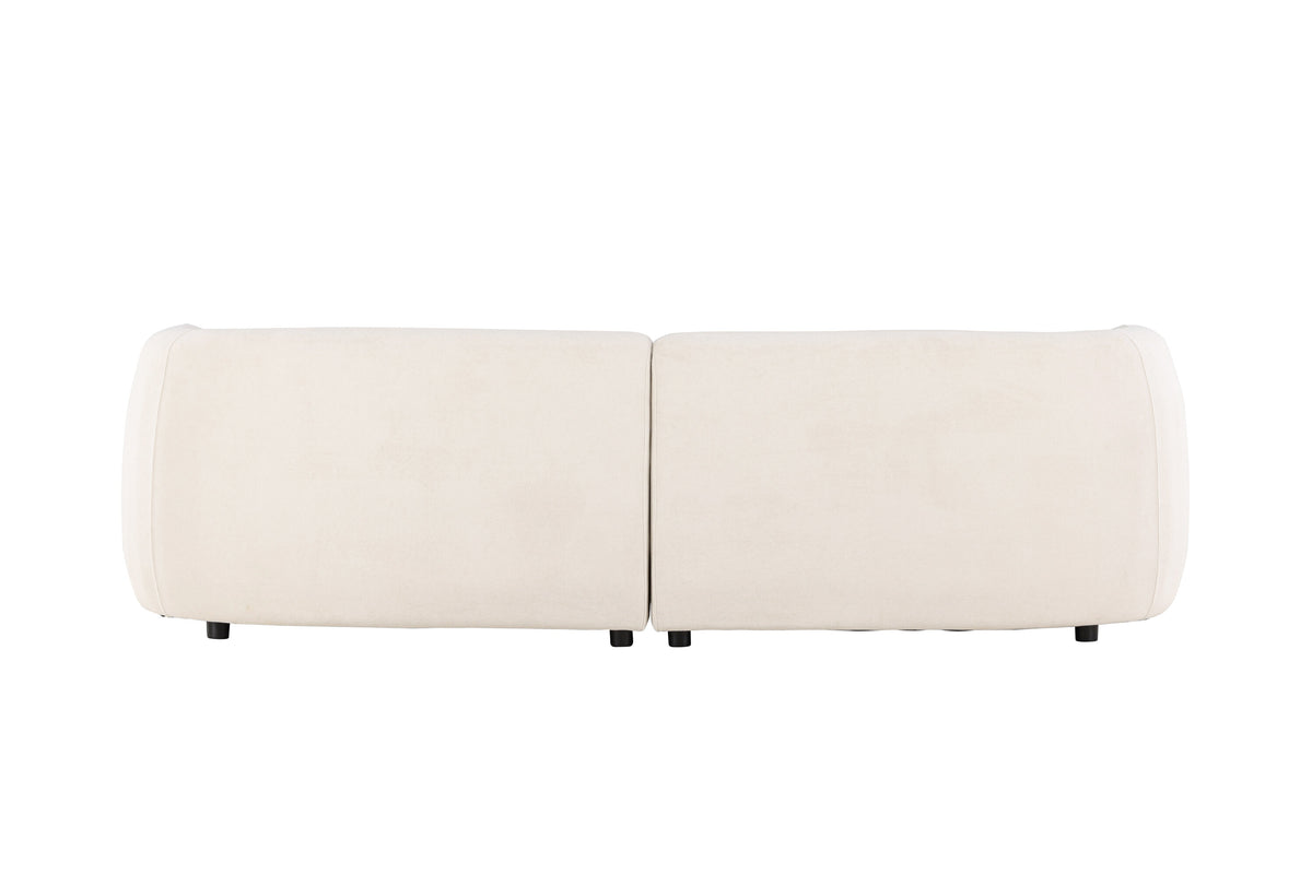 Cielo 3-personers sofa - sort, hvid - billede 7