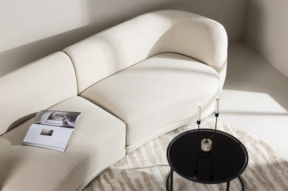 Cielo 3-personers sofa - sort, hvid - billede 16