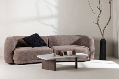 Cielo 3-personers sofa - sort, brun - billede 13