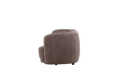 Cielo 3-personers sofa - sort, brun - billede 4
