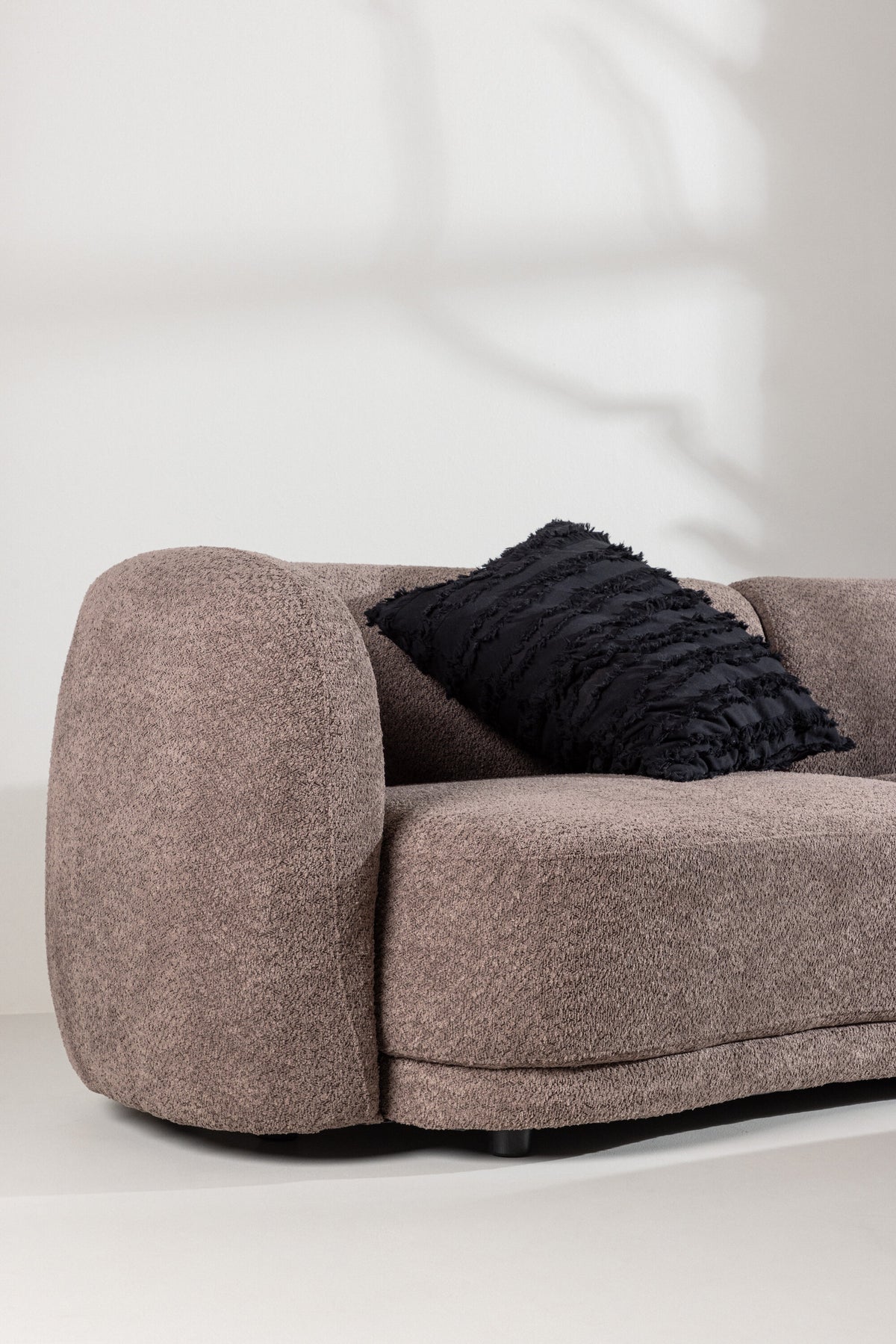 Cielo 3-personers sofa - sort, brun - billede 19