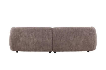 Cielo 3-personers sofa - sort, brun - billede 7