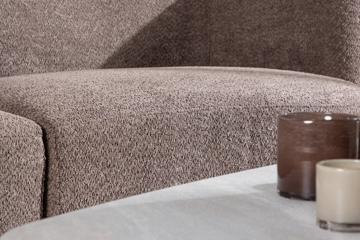 Cielo 3-personers sofa - sort, brun - billede 16