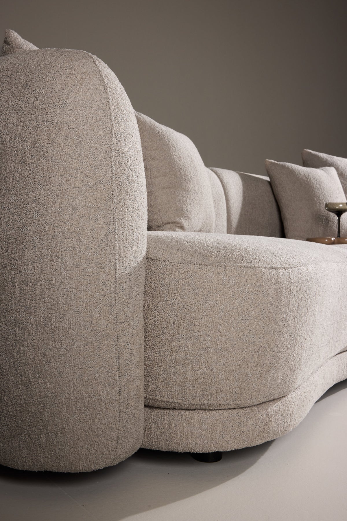 Cielo 3-personers sofa - beige, sort - billede 26