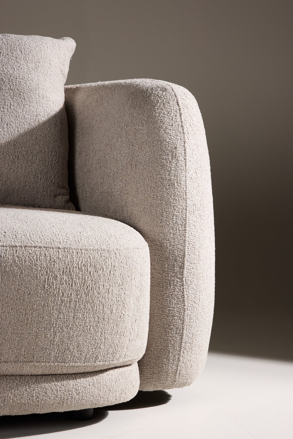 Cielo 3-personers sofa - beige, sort - billede 24