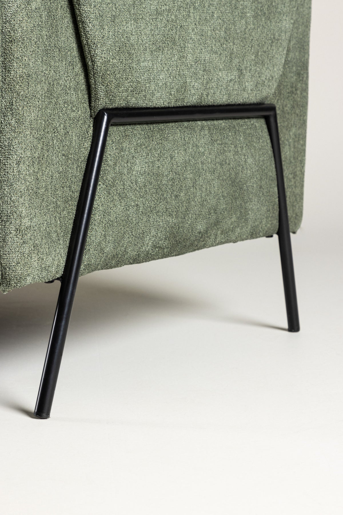 Indigo 2-personers sofa - sort, grøn - billede 19