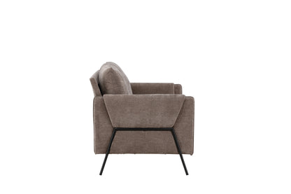 Indigo 2-personers sofa - beige, sort - billede 10