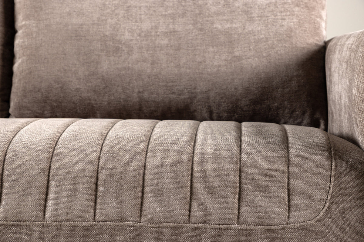 Indigo 2-personers sofa - beige, sort - billede 15